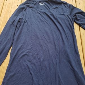 Xl Blue long sleeve tee